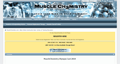 Desktop Screenshot of musclechemistry.com